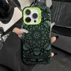 Fashion Flower Pattern Phone Case For iPhone 16 15 14 13 12 11 Pro Max Mini 7 8 16 Plus XR X XS Shockproof Cover