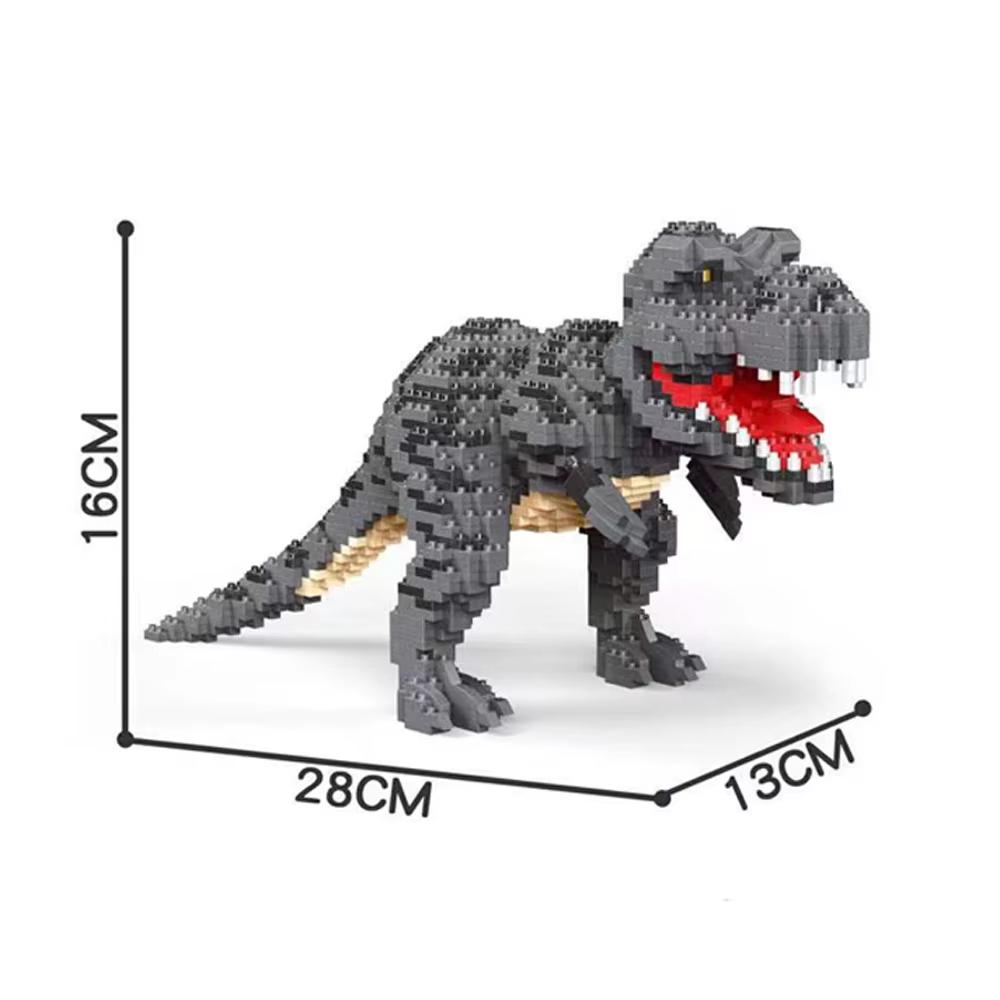 2025 New Series Dinosaur Dilophosaurus Micro Mini Block - DIY Puzzle Toys, Cool Dinosaur Model Decor, Great Adult Birthday Gifts