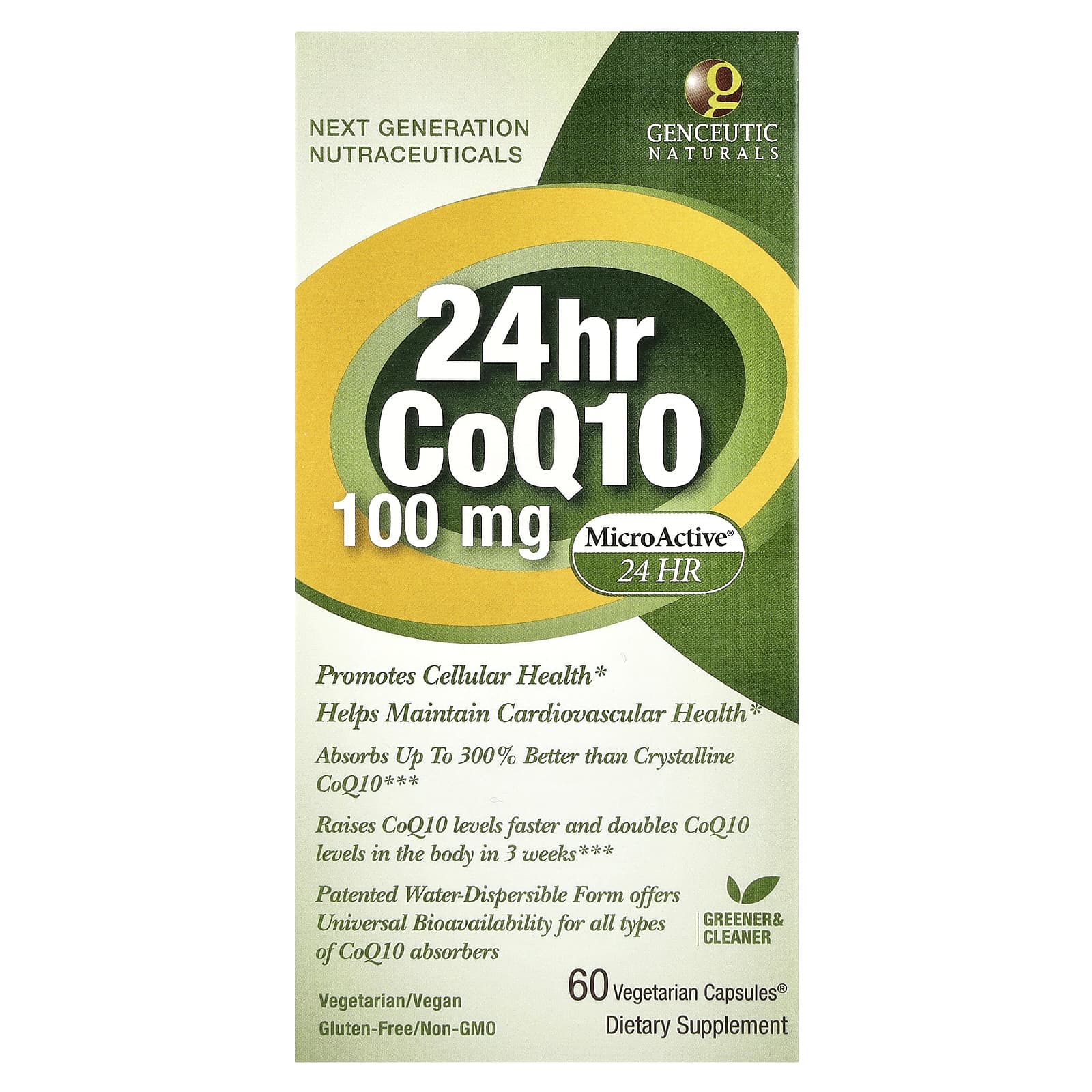 

24 Hour Coq10, 100Mg, 60 Veggie Capsules