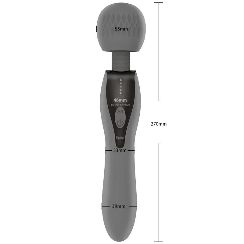 Genopladelig Personlig Massager til Kvinder, Blød Silikone G-punkt Stimulator