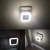 1/2PCS Veilleuse sans fil LED à détecteur de mouvement Lampe de nuit Chambre d'enfant Table de chevet Éclairage de placard Lampes à prise UE/US