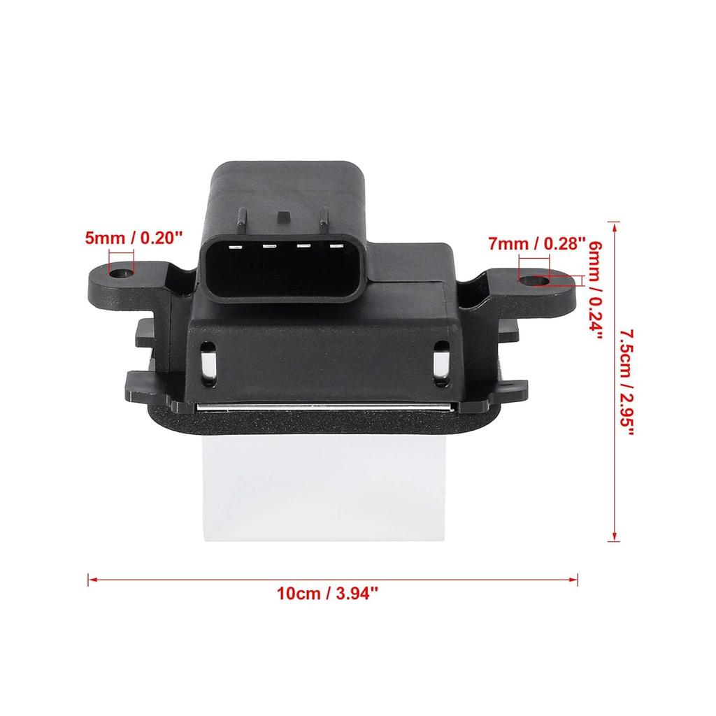 Car Air Conditioning Heater Blower Motor Resistor Replacement 9L34-19E624-AC for Ford Explorer 2012-2019