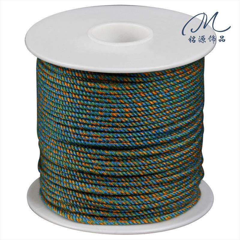 Large Roll Hand Rubbing Cotton Thread Rope Work In Progress Tibetan Play Rope Braided Rope Hemp Thread Pendant Rope Bracelet Rope Fringed Accessories