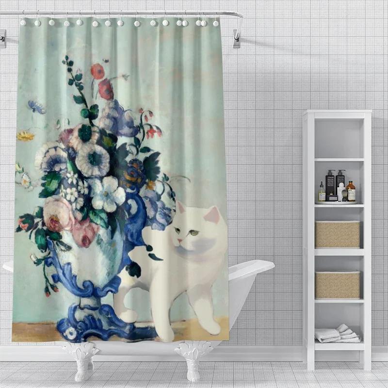 Home shower curtains for bathroom waterproof fabric Modern Nordic style bathroom Curtains shower curtain 180x200 240x180 aaaa