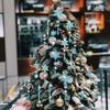 Clear Shatterproof Acrylic Snowflake Icicles Christmas Decorations With Berries Ball For Home Party Tree