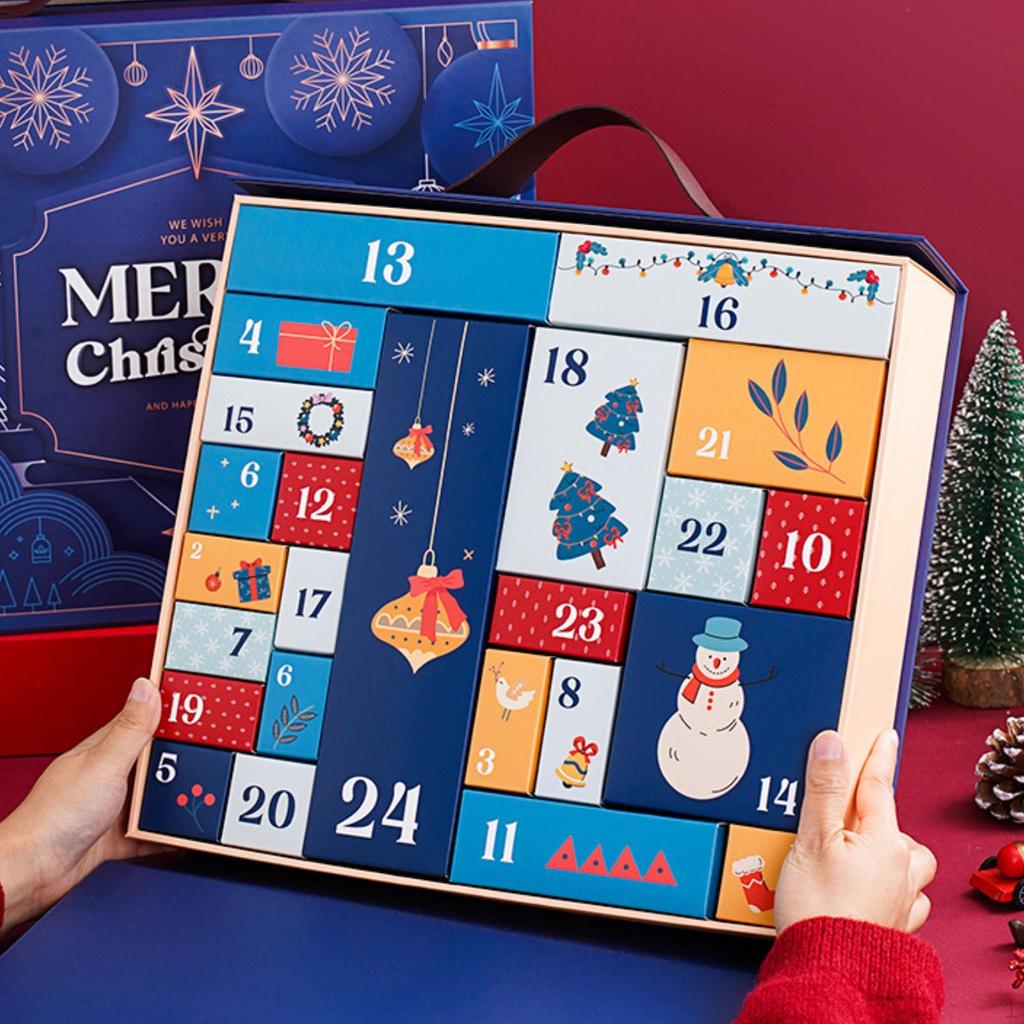 Adventskalender Bokser Tom Gave til Barn Gaver Selskap Gave