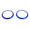 2PCS Car Aluminum Air Outlet Trim Cover Sticker Blue Fits For Subaru BRZ Toyota 86