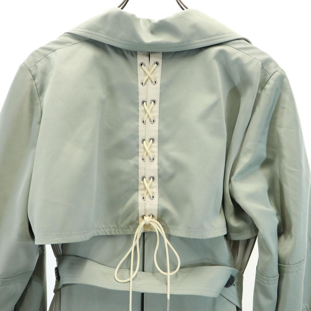 AMERI UNDRESSED Coat F Green Gray Women Used