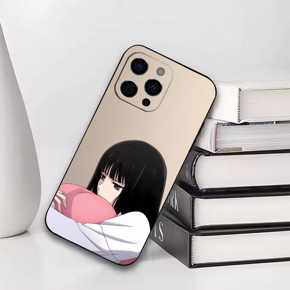 Kimi ni Todoke Phone Case For iPhone17,16,15,14,13,12,11 Plus,Pro Soft Silicone Black Case