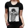 Finn Wolfhard T-Shirt für Damen Rundhalsausschnitt Streetwear T-Shirts Damen Kurzarm Sommerkleidung Tops