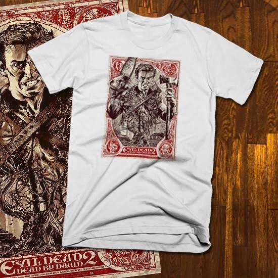 

Retro horror t-shirt Halloween Classic Evil darkness goth Zombie Massacre Death XL
