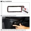 Interior Head Light Switch Cover Blakc Accessories for Ford Bronco -2025+