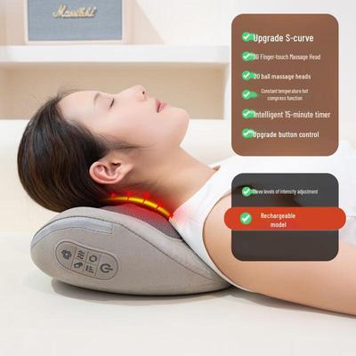 WEZHO Neck and Back Massage Pillow