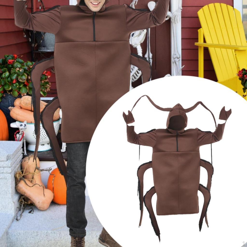 Cockroach Costume Apparel for Pretend Play Role Playing Stage Performance Party