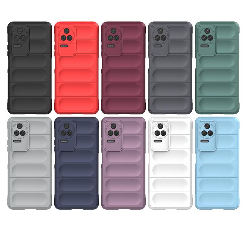 Shockproof Case For Xiaomi Poco F4 5G Case Anti-Slip Silicon Full Back Cover Xiaomi Poco F4 Case For Poco F5 F4GT X4 X5 M4 Pro