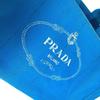 PRADA Canapa logo Bag Shoulder Bag Tote Bag Canvas blue/White