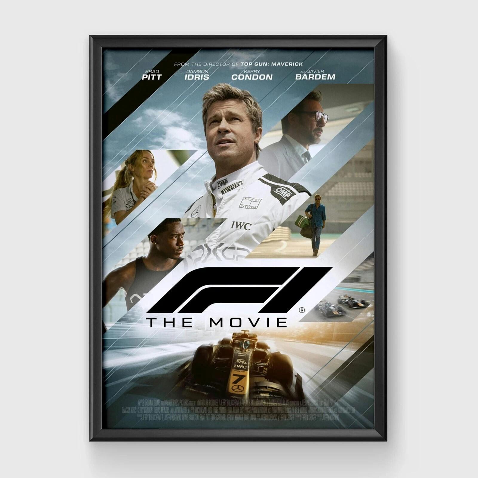 Poster!! F1 The Movie Poster 2026 Brad Pitt XXXXL