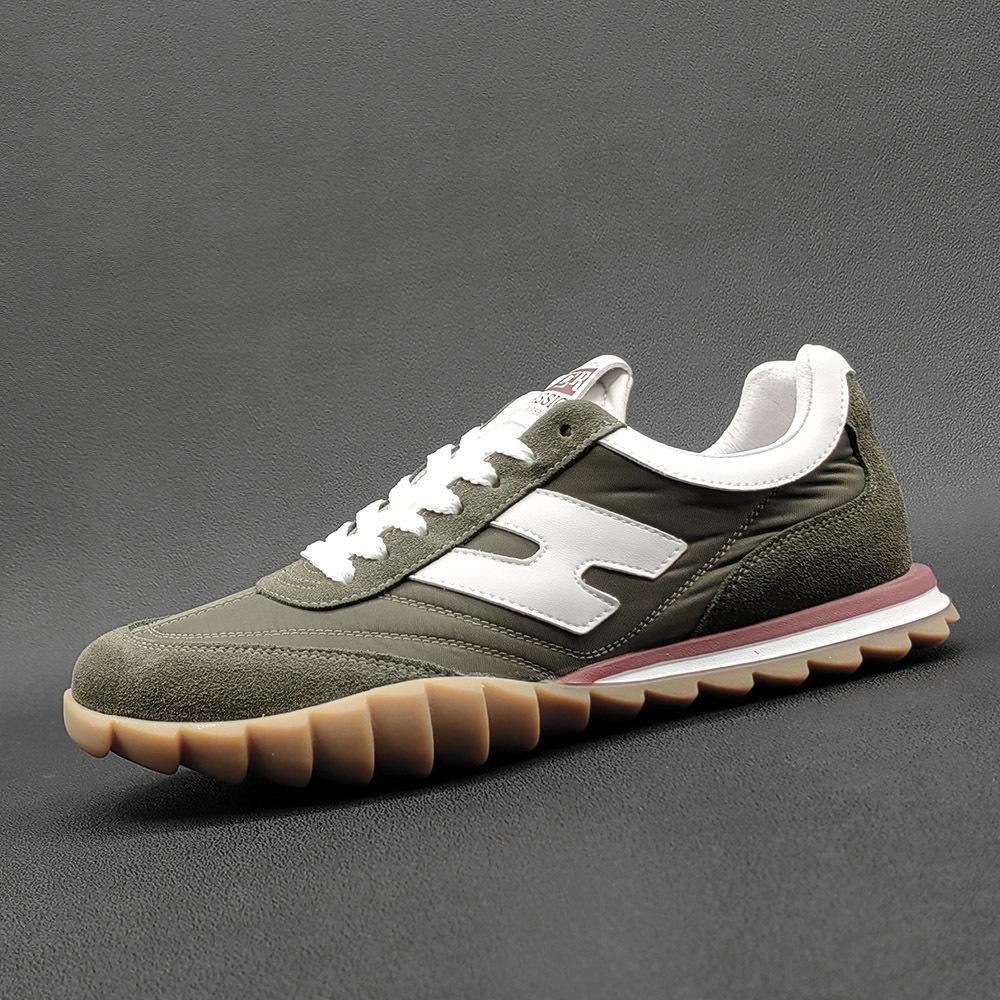 

Sports and leisure shoes summer soft-soled flat shoes board shoes trendy shoes German training shoes 43 зелений