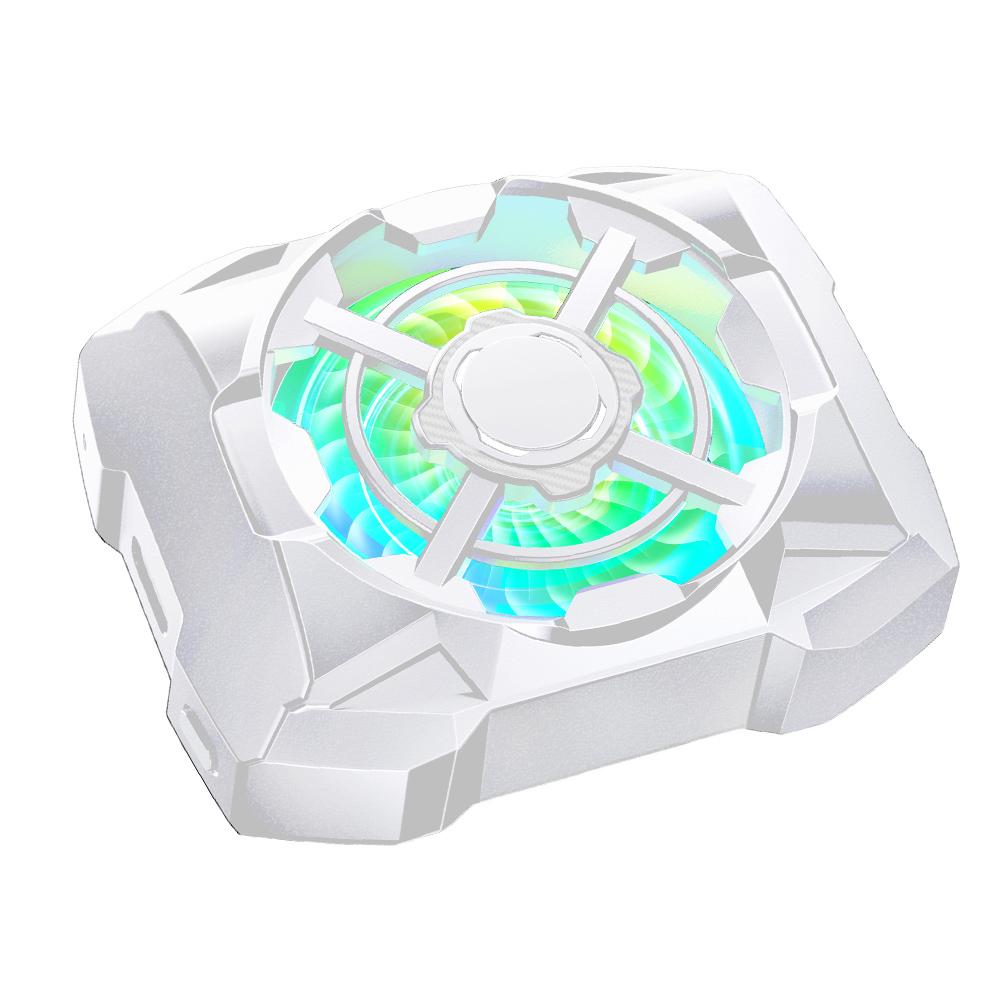 Tragbarer Telefonkühler, wiederaufladbar, 3 Geschwindigkeiten einstellbar, Handy-Heizkörper, kabellos, magnetisch, zum Spielen und Ansehen von Videos