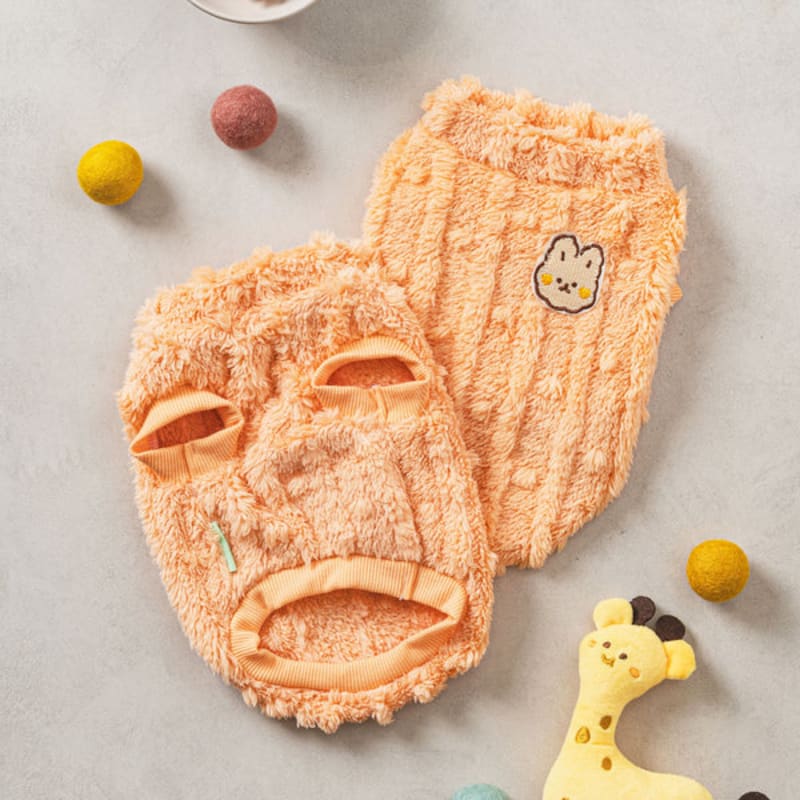 [Domácí mazlíček] Útulný zimní maketový obrázek S s broskvovou