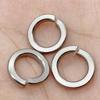 Imperial 304 Stainless Steel Elastic Spring Washer, British Standard, Sizes: 1/4, 1/2, 5/8.