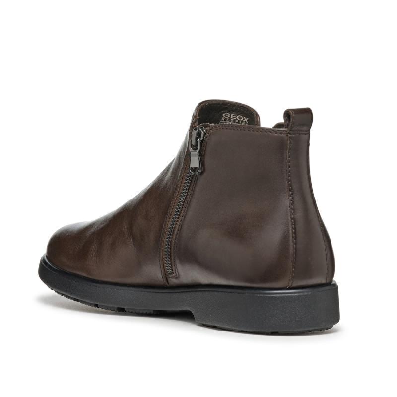 Geox Spherica Men S bootS Wide Brown M1b6emb3f31