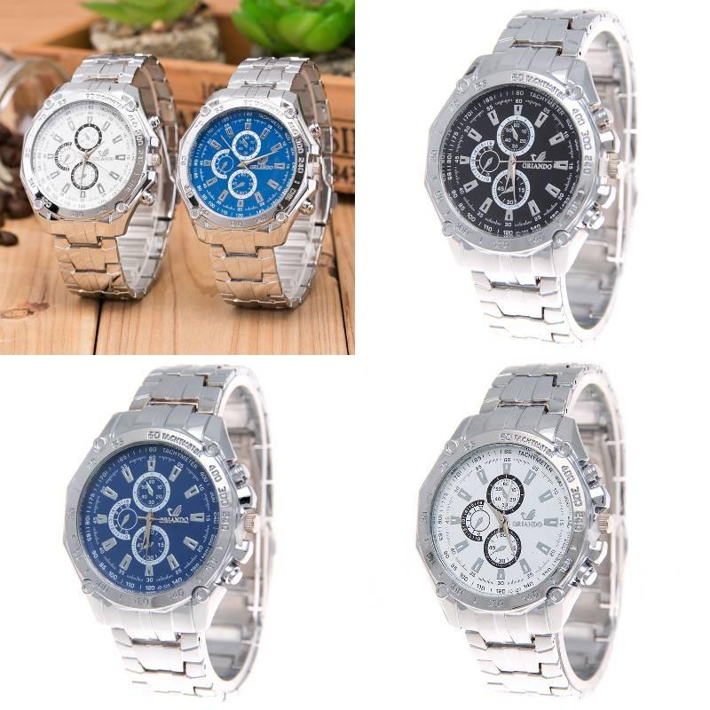 Men Alloy Watch Dial World Time Feature Adults Fashion Decorative Accessories