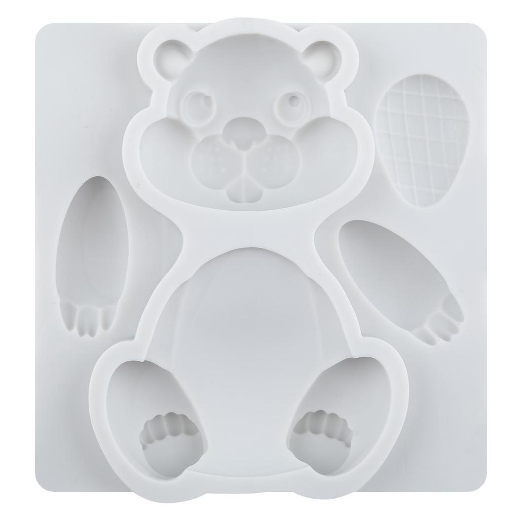 Beavers Silicone Molds Woodland Animal Fondant Mold Cake Decorating Tools Cupcake Topper Candy Chocolate Gumpaste Mold