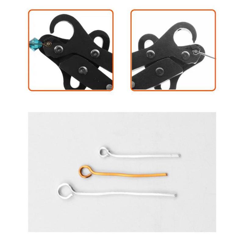 9-Pin Coiling Pliers for 1.5mm, 2.25mm, 3mm Copper and Metal Wire - Jewelry and Beading DIY Looping Tool KTY
