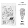 Nail Art Flat Bottom Drill Transparent Drill Ab Drill Nail Drill Diy Nail Ornament Nail Art Ornament Rhinestone