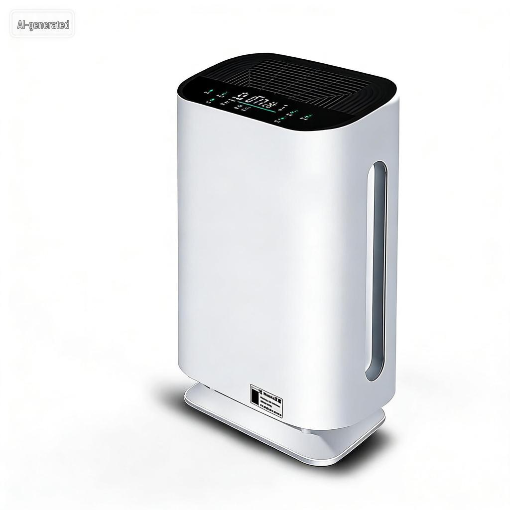 Home Air Purifier: Odor, Dust, Pet Hair, Smoke & Formaldehyde Removal with Negative Ions