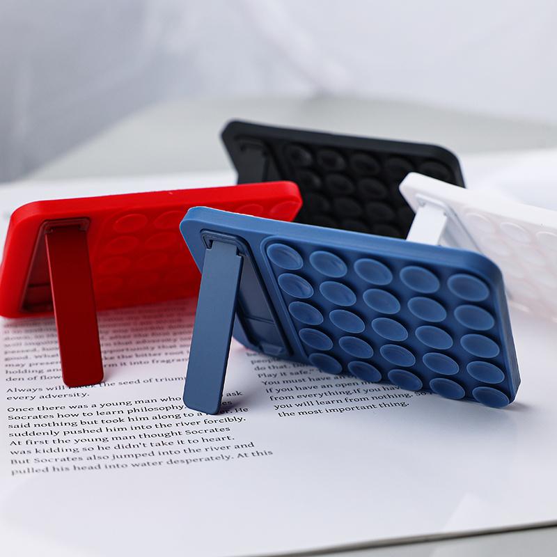 2pcs Silicone Suction Mobile Phone Holder Strong Adhesive Desktop
