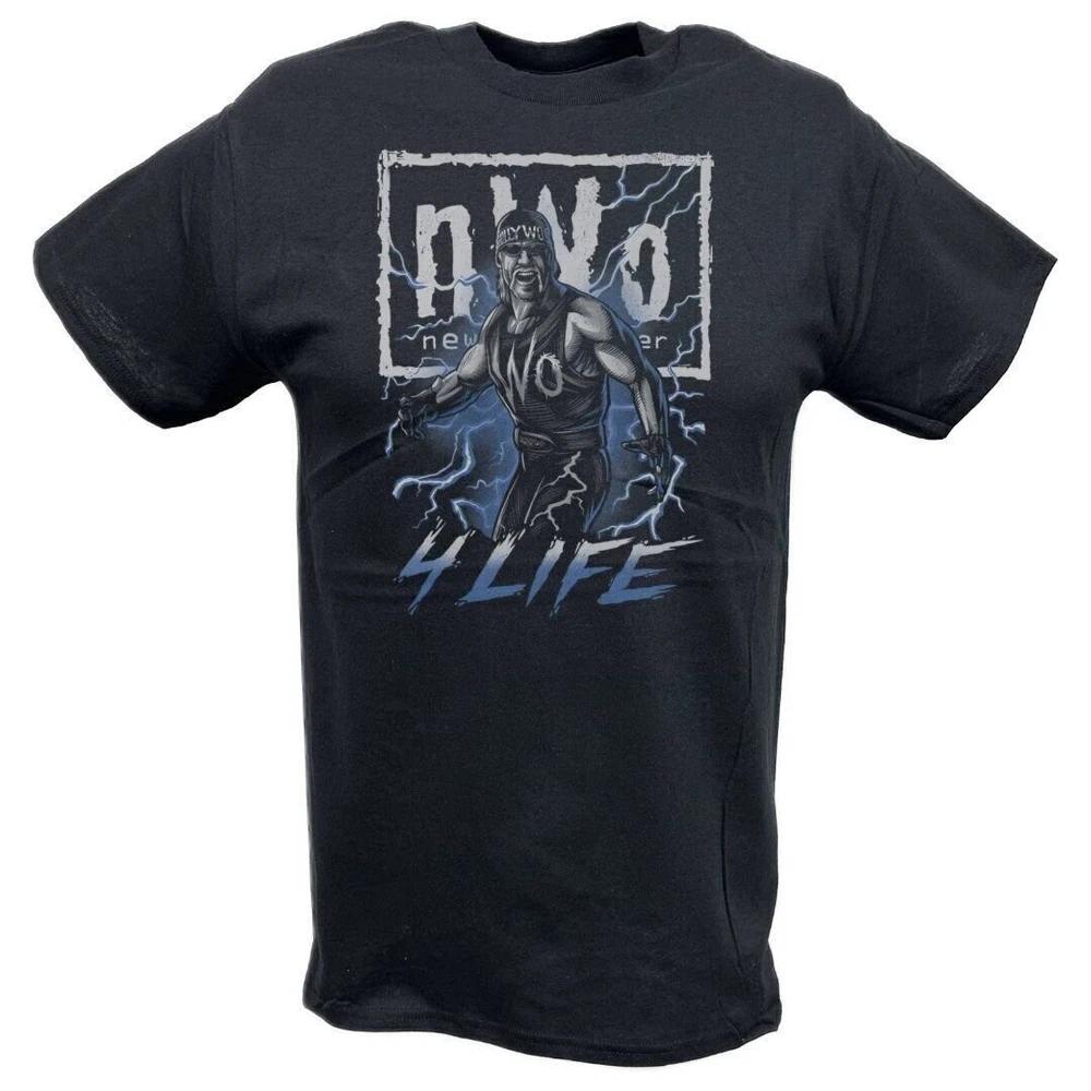 Custom Order Hollywood Hulk Hogan nWo 4 Life Black Tshirt S