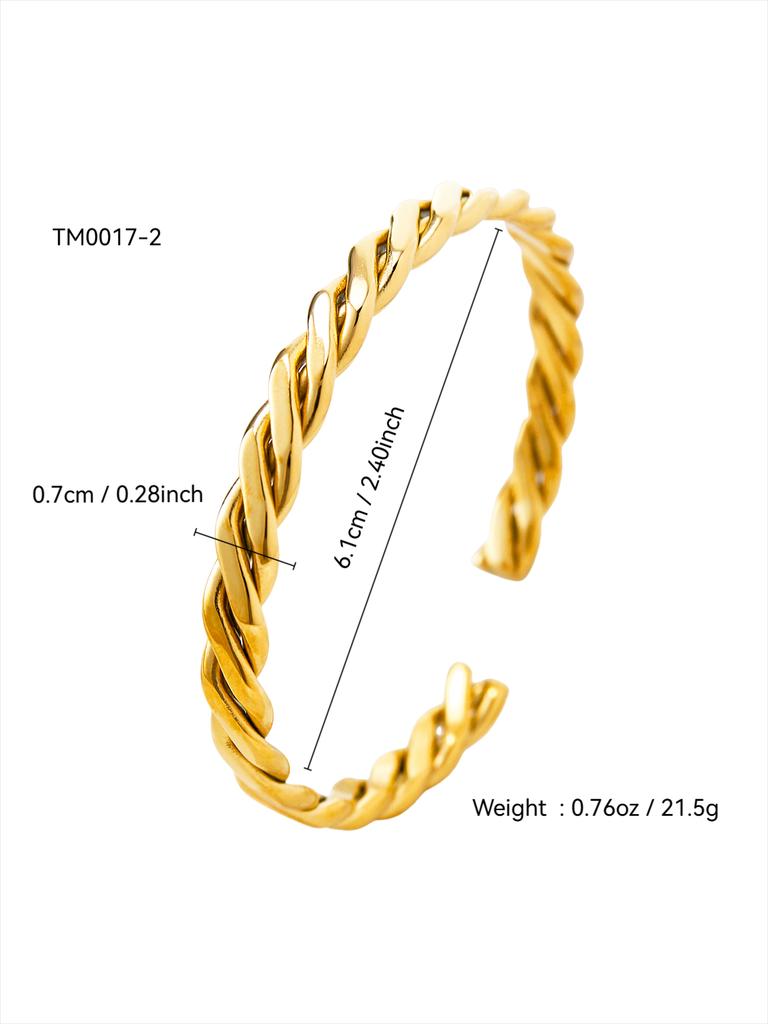 Fashion Personality Stainless Steel Diamond Lattice Bracelet Women'S Gold-Plated 18K Light Luxury Senior Sense Of Love Bracelet