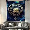 leicester city football club Wall Tapestry Aesthetic Wall Hanging Printed Fabric Blanket Decorative Tapestries for Bedroom Living Room Home Decor