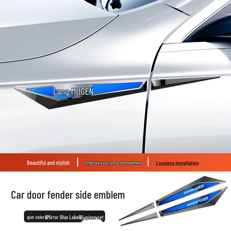 Bestune Fender Blade Emblem for NAT/B70/T99/M9/T77/T55/E01 Cars