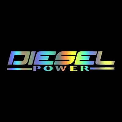 Diesel Power Die-Cut Vinyl Decal Car Sticker Waterproof Auto Decors On Car Body Bumper Rear Window Laptop Choose Size