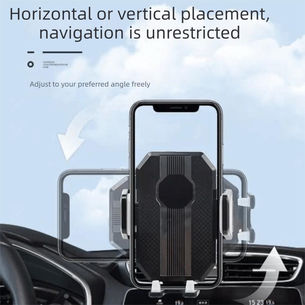 Retractable Car Phone Mount 360° Rotating Windshield Mount Car Phone Stand Engineering Vehicles