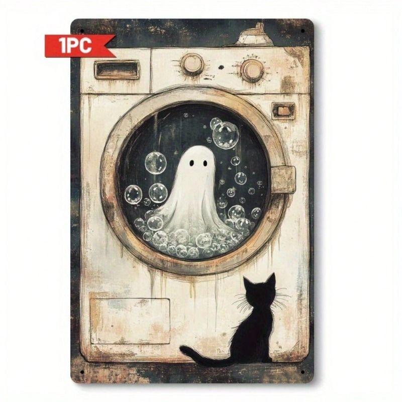 Retro Metal Tin Sign Wall Art Decor for Living Room Bedroom Office