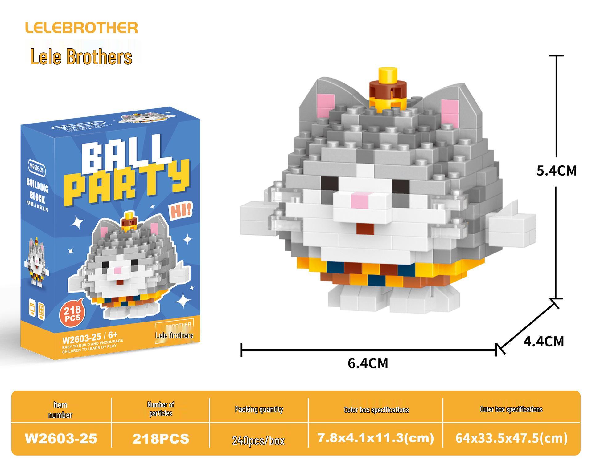 

Сумісні з Lego Мікроблоки Мультяшні Фігурки - Дитячі Розвиваючі Настільні Іграшки