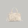 This year's popular women's pleated handbag and crossbody bag, 2025 summer new model, high-quality cloud bag for women