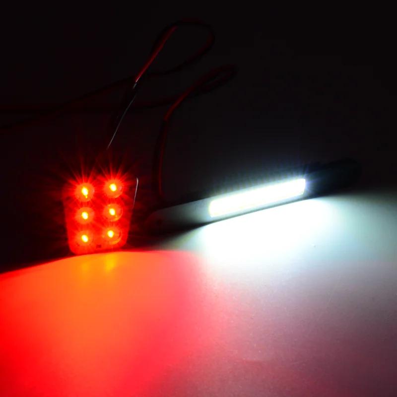 LED Headlights Taillight COB Headlights for 1/6 Traxxas RC Car XRT 8S 4WD Buggy Truck Upgrade Parts