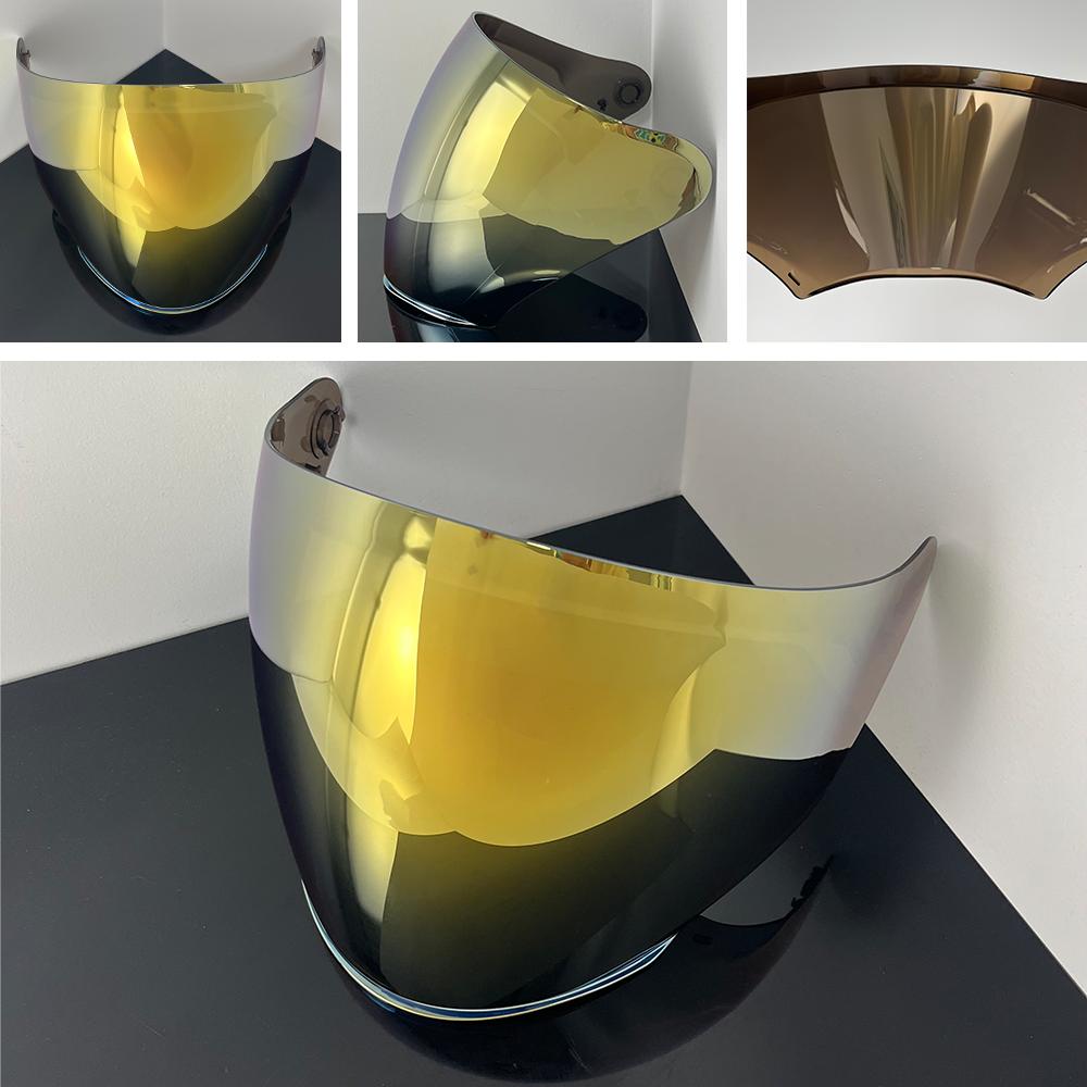 NFJ Visor Face Shield for KYT TTR-JET Anti-Scratch UV Cut Windproof Polycarbonate Visière Helmet Lens Replacement Motorcycle