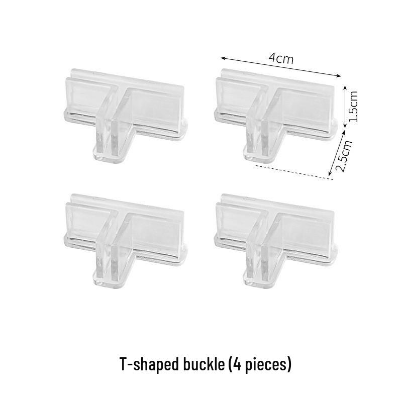 Transparent Adjustable Plastic Drawer Divider - Cuttable Storage Organizer Board