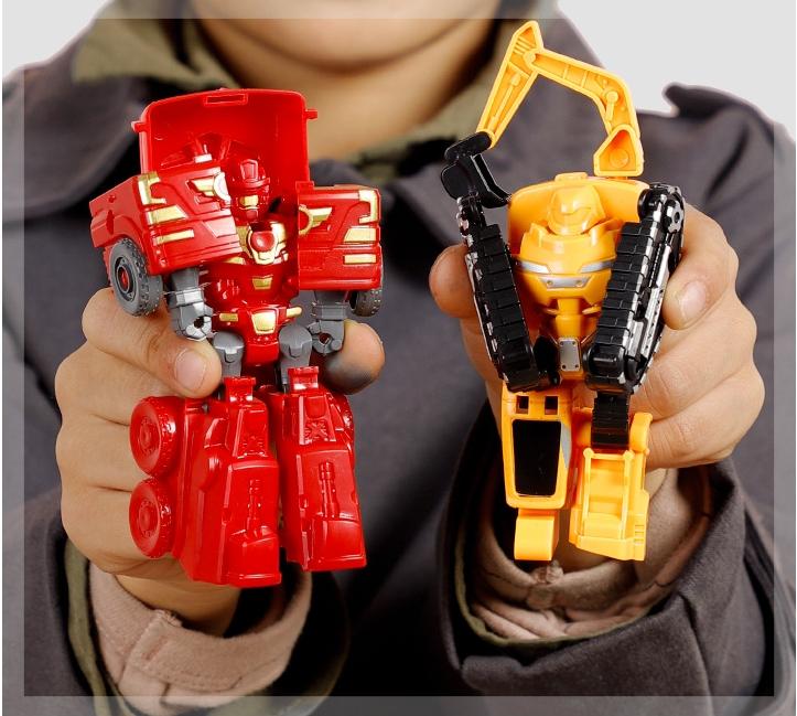 Children's Cool Deformation Robot Series Toy Model Simulation Airplane Car Deformation Robot Toy Kids Puzzle Toys Boys' Gifts