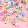 10pcs Cartoon Quicksand Bb Clip Cute Simple Hair Clip Glitter Hair Accessories Girl Hair Clip Y2k Accessories Hair Accessories