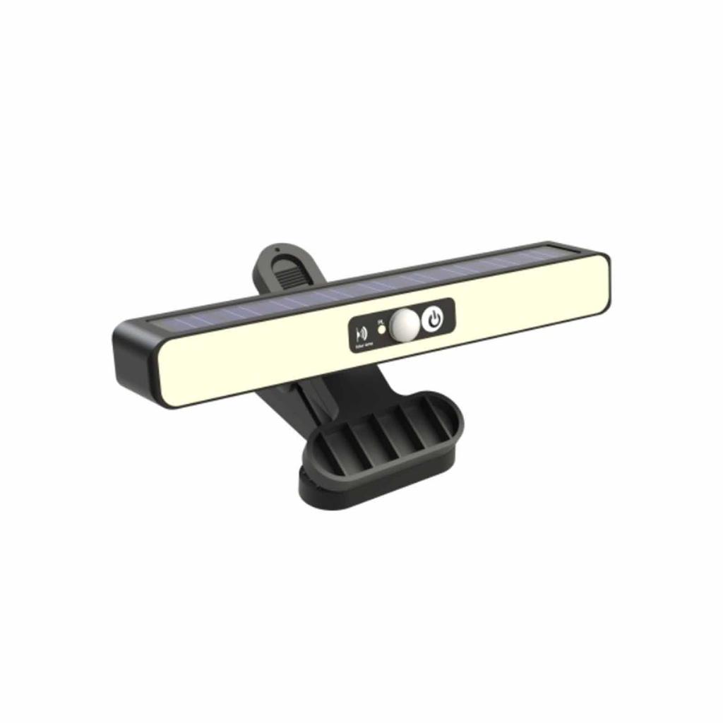 Solar Clip Lamp , Integrated & Split ,Mode Outdoor Garden Light, All,Weather Solar Powered Lamp for Household Garage Yard Patio Lighting
