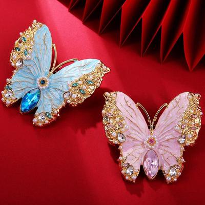 Creative Vintage   Butterfly Brooches For Women Clothing Coat Accessries Gifts