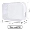 PVC Transparent Travel Cosmetic Bag - Large Capacity, Waterproof, Portable Storage with High-End Feel