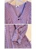 French Style Plus Size Women's Lace Dress: Spring/Autumn Slim Fit 130-300 Jin